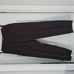 EDDIE BAUER MEN'S CLASSIC FIT CORDUROY PANTS. SIZE 33X30. COLOR BROWN